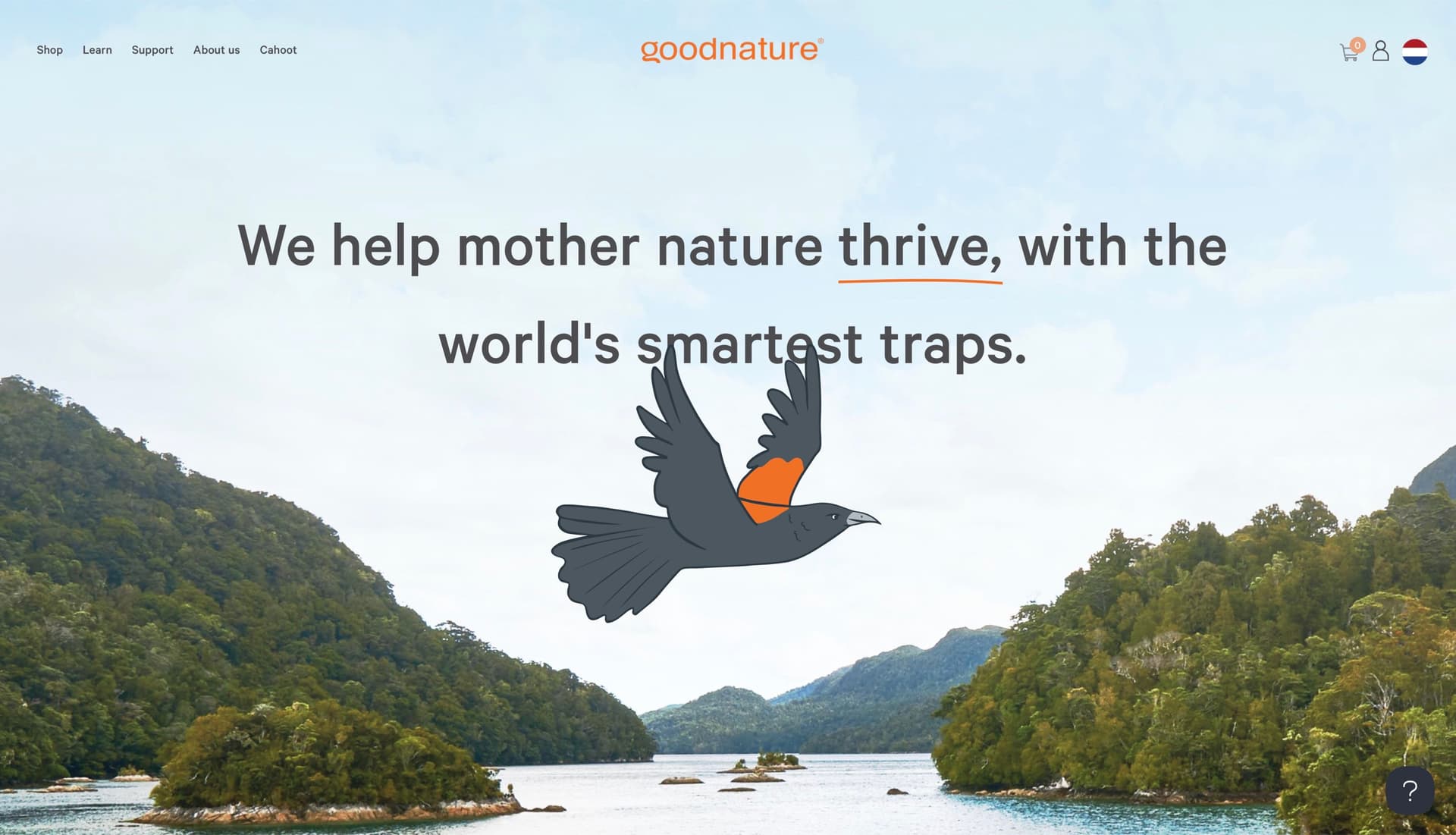 Goodnature desktop view 1