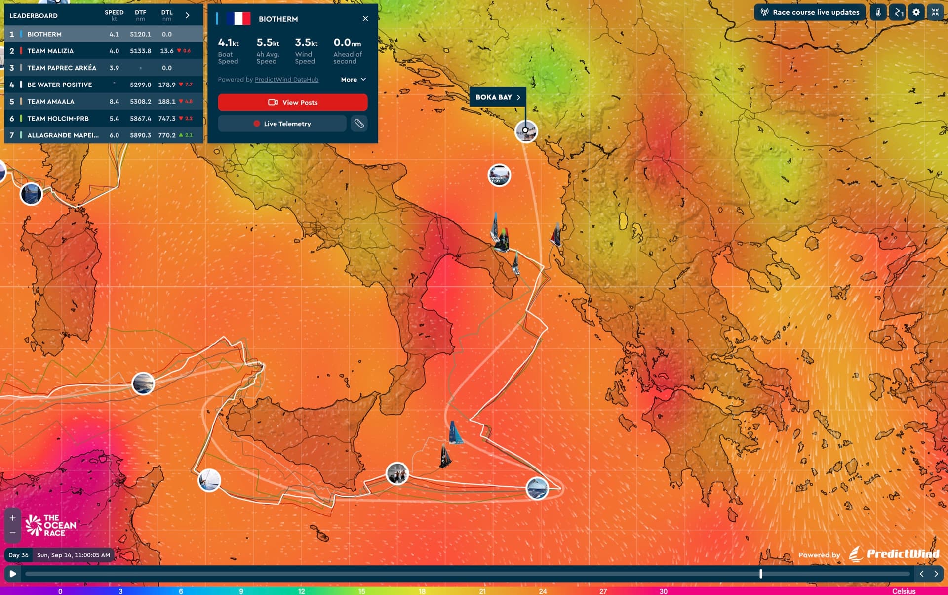 Ocean Race Europe desktop view 1